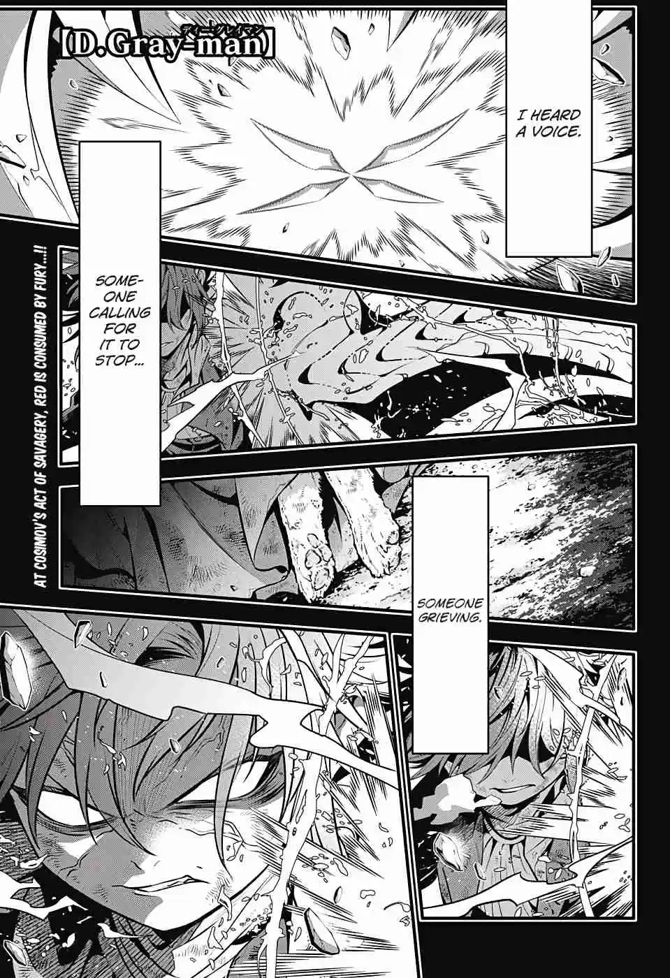D.Gray-man 241 Saying Goodbye to A.W - Red and Mana ⑤