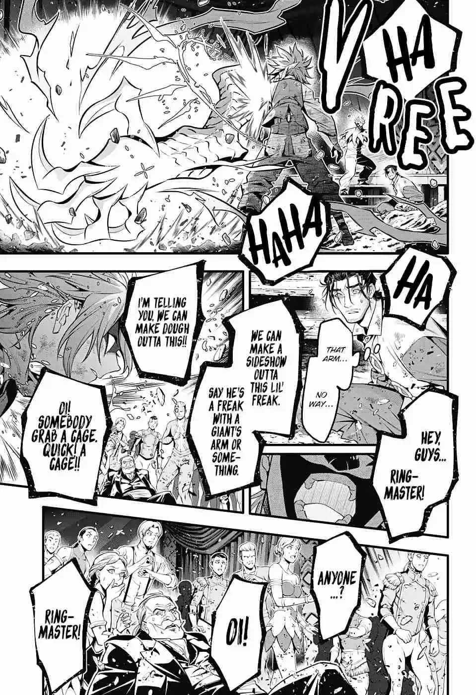 D.Gray-man 241 Saying Goodbye to A.W - Red and Mana ⑤