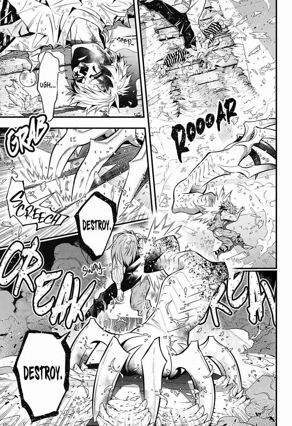 D.Gray-man 241 Saying Goodbye to A.W - Red and Mana ⑤