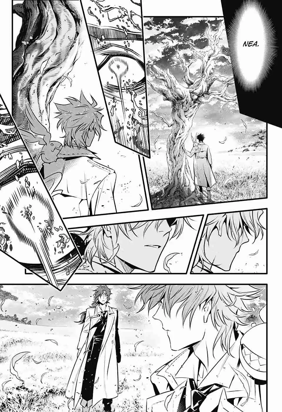 D.Gray-man 241 Saying Goodbye to A.W - Red and Mana ⑤