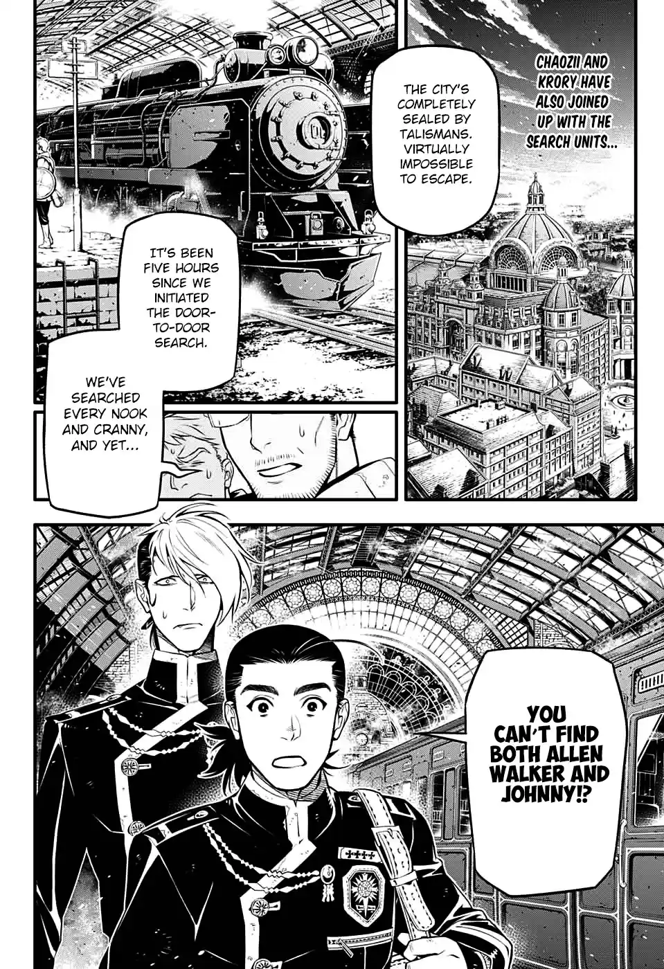 D.Gray man Ch. 229 Saying Goodbye to A.W Concealment and Confidant