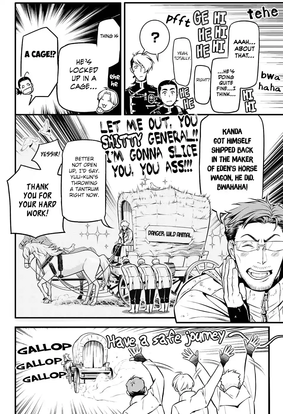 D.Gray man Ch. 229 Saying Goodbye to A.W Concealment and Confidant