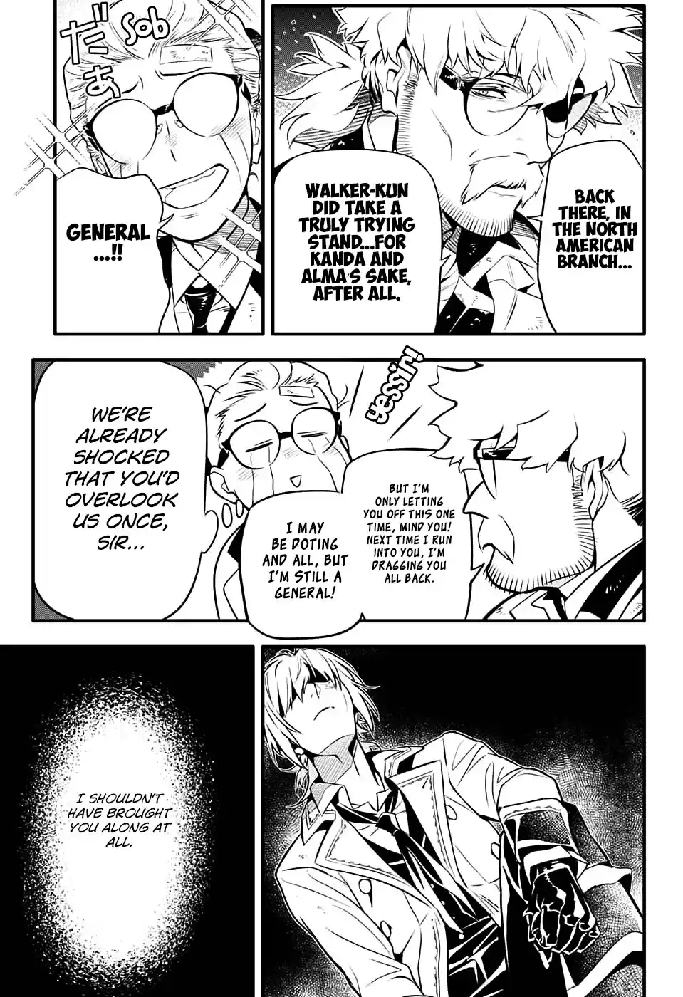 D.Gray man Ch. 229 Saying Goodbye to A.W Concealment and Confidant
