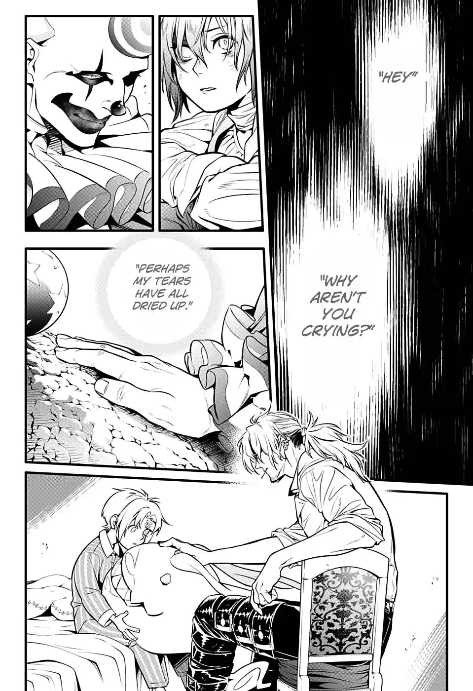 D.Gray man Ch. 229 Saying Goodbye to A.W Concealment and Confidant