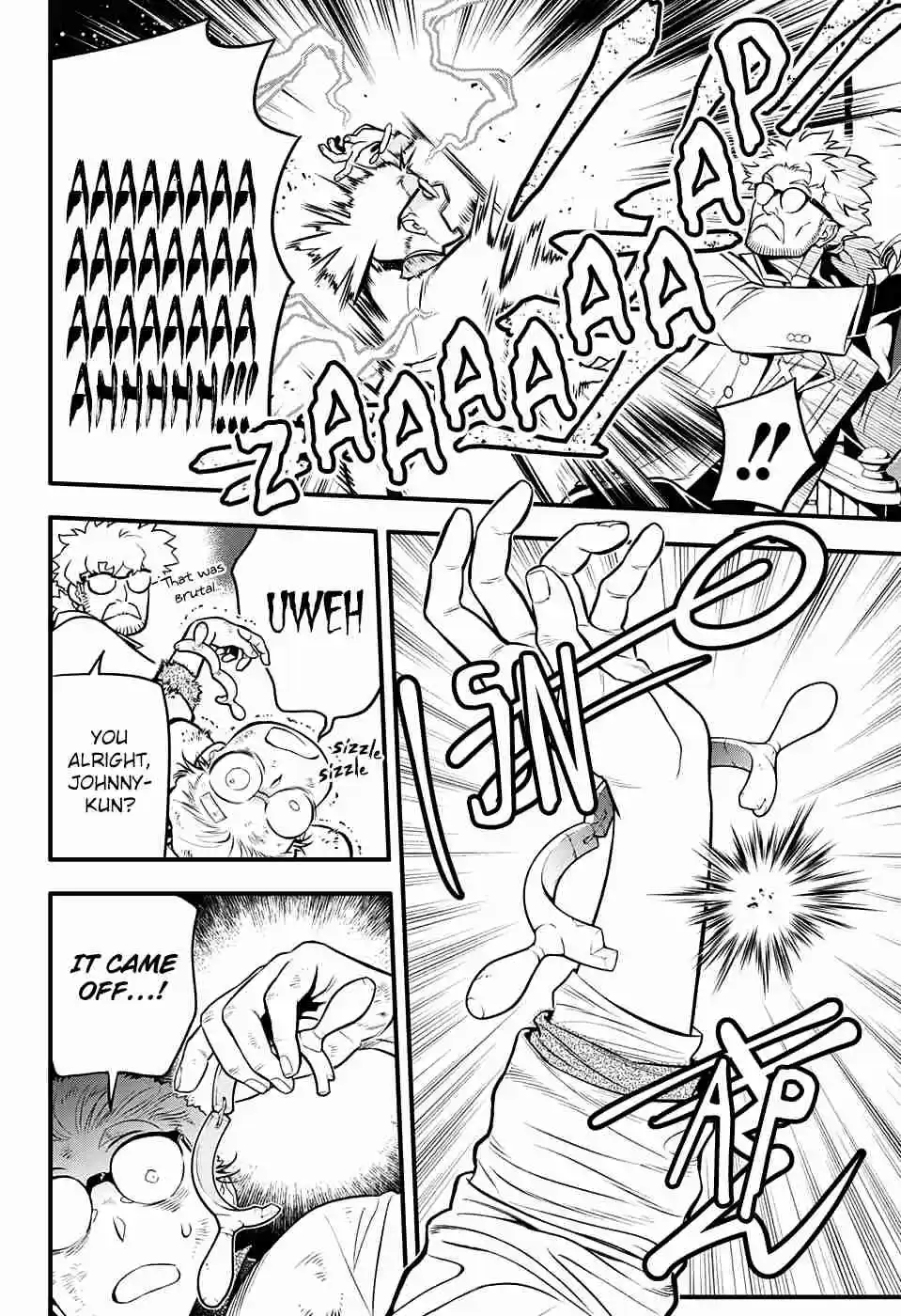 D.Gray man Ch. 230 Saying Goodbye to A.W Tear Tracks in the Flickering Light