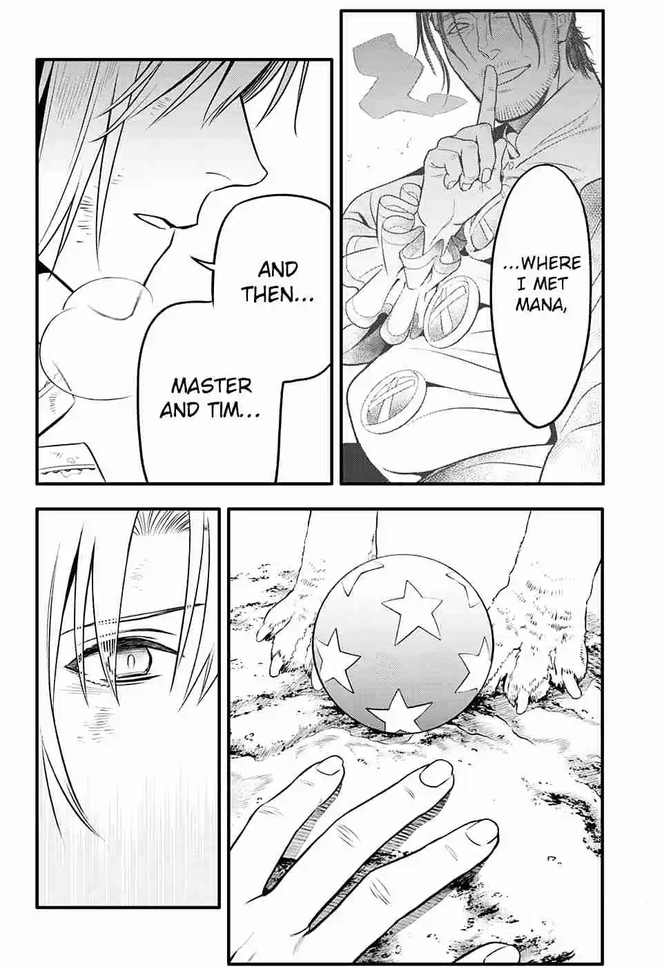 D.Gray man Ch. 230 Saying Goodbye to A.W Tear Tracks in the Flickering Light