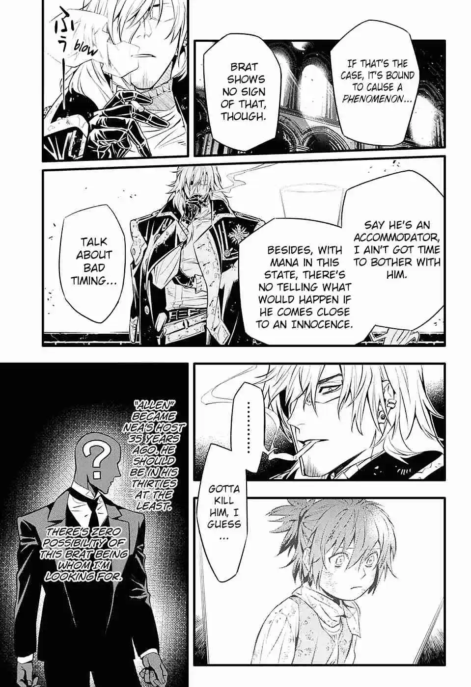 D.Gray man Ch. 233 Saying Goodbye to A.W The Way of the Three