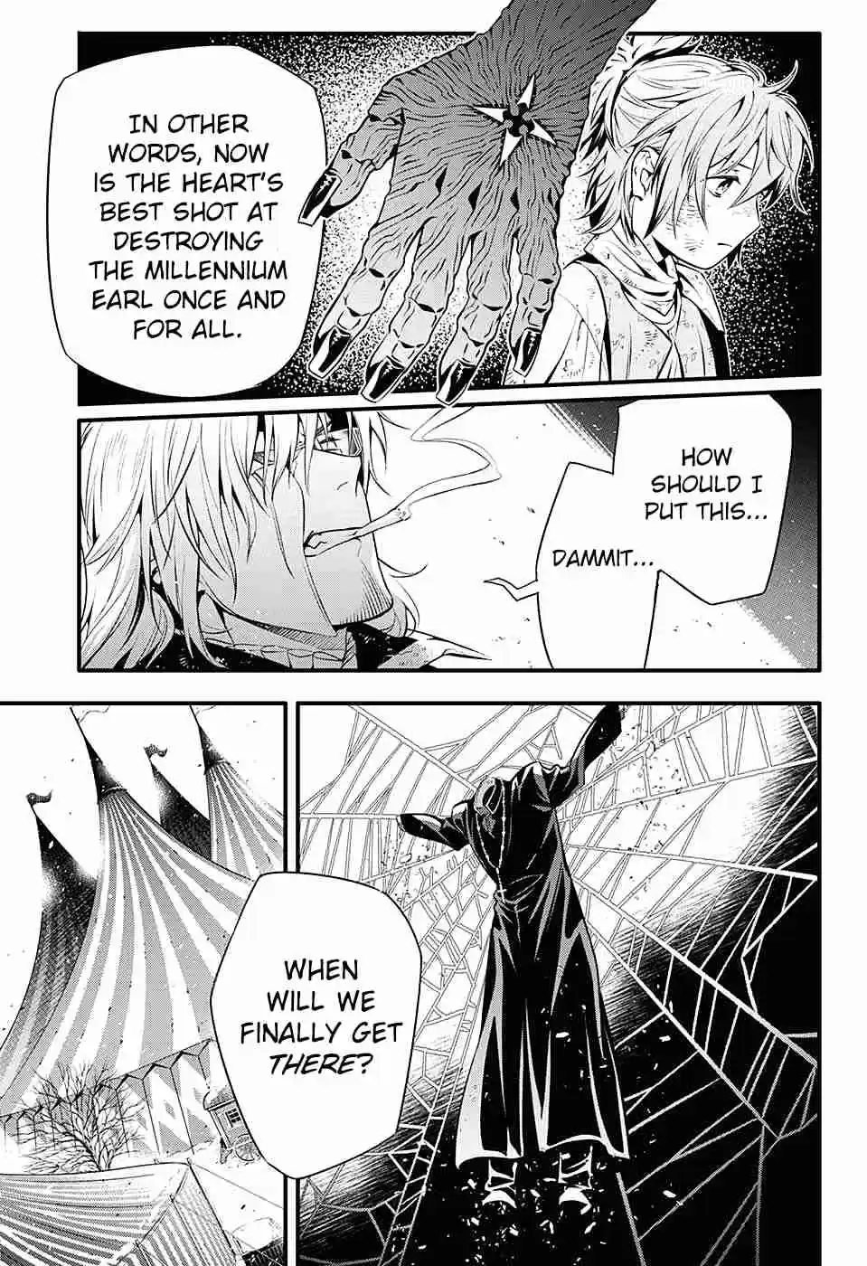 D.Gray man Ch. 233 Saying Goodbye to A.W The Way of the Three