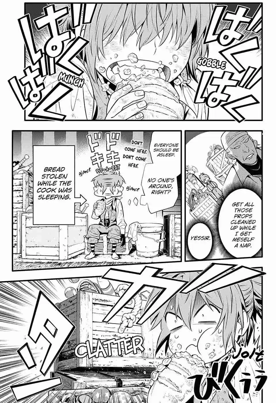 D.Gray man Ch. 233 Saying Goodbye to A.W The Way of the Three