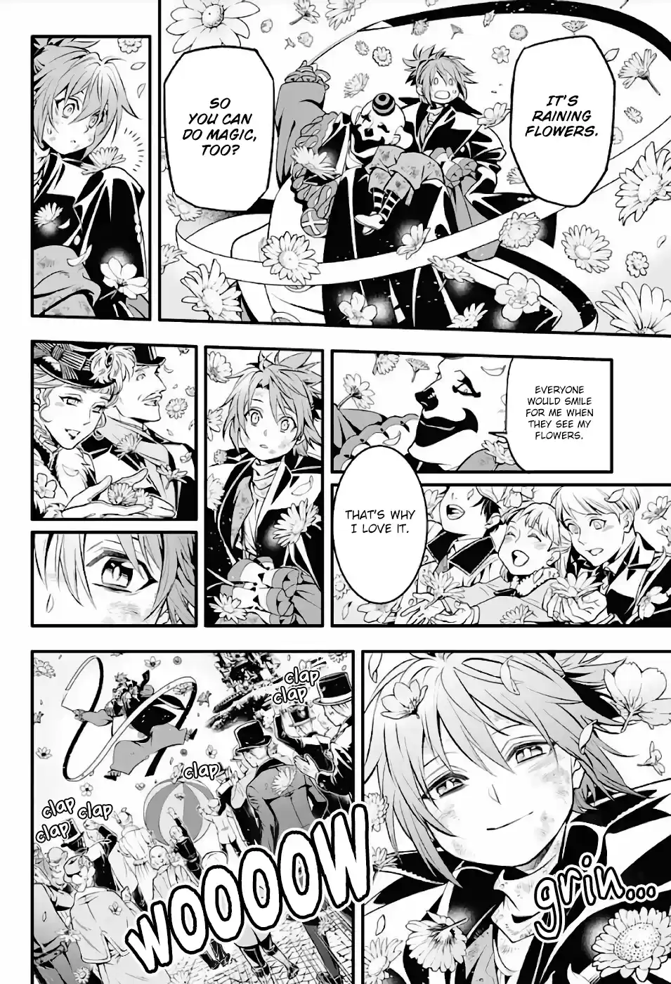 D.gray-Man Chapter 237: Saying Goodbye To A.w - Red And Mana