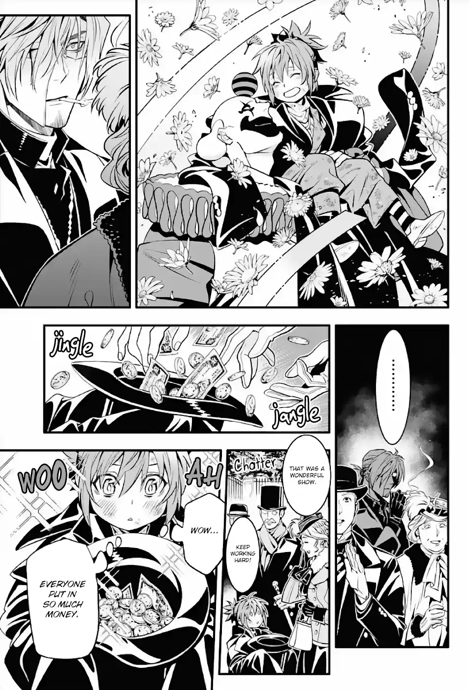 D.gray-Man Chapter 237: Saying Goodbye To A.w - Red And Mana