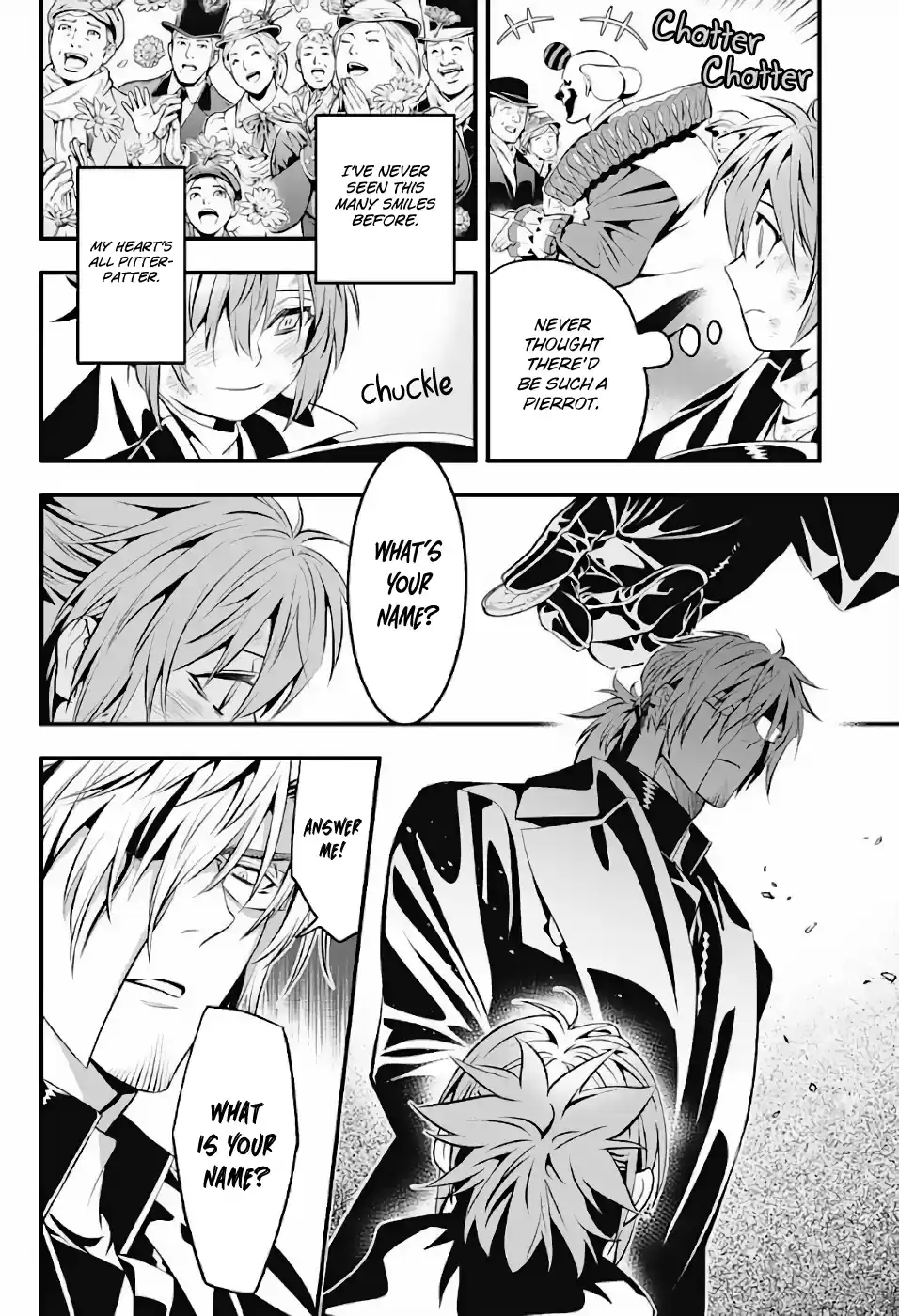 D.gray-Man Chapter 237: Saying Goodbye To A.w - Red And Mana