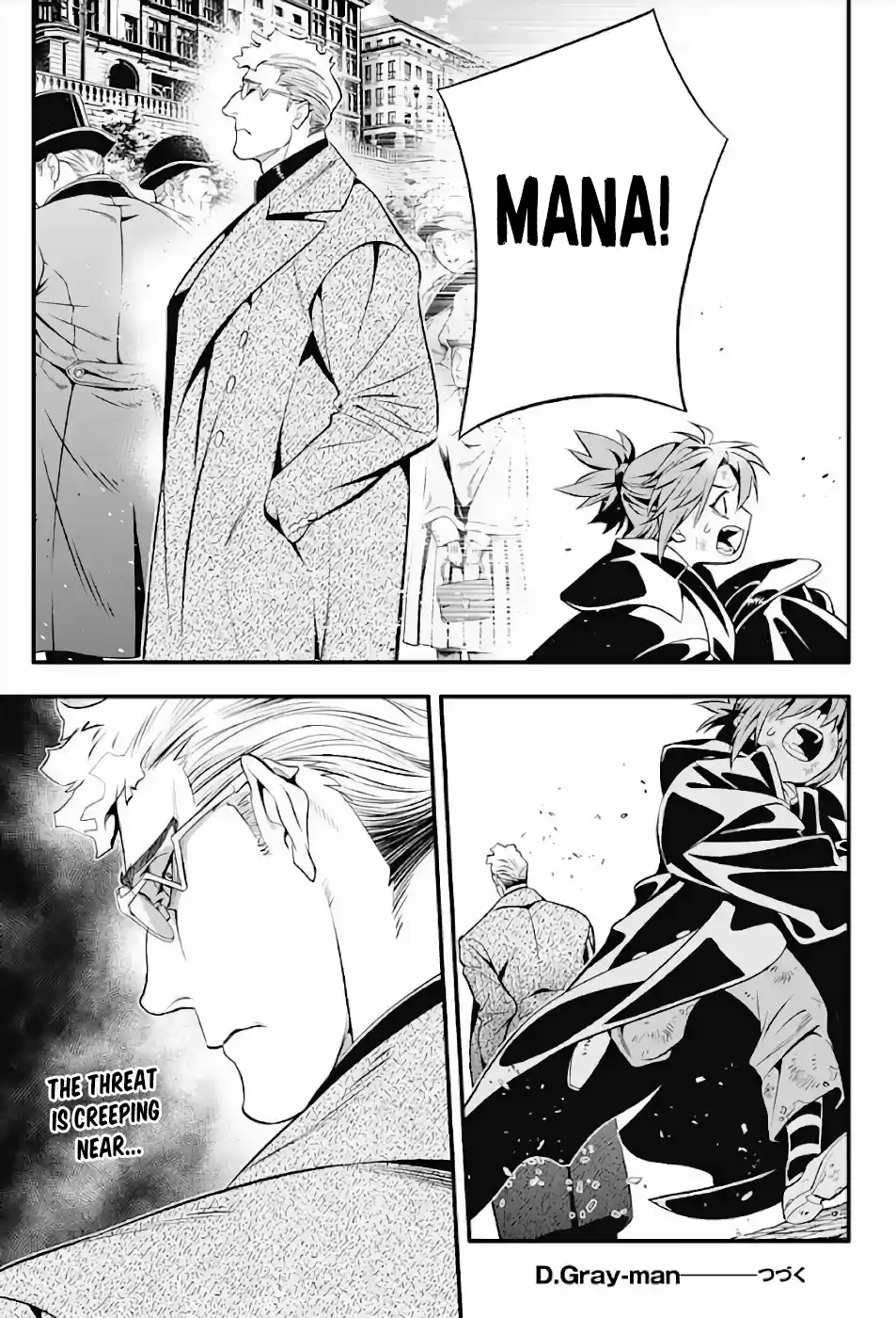 D.gray-Man Chapter 237: Saying Goodbye To A.w - Red And Mana