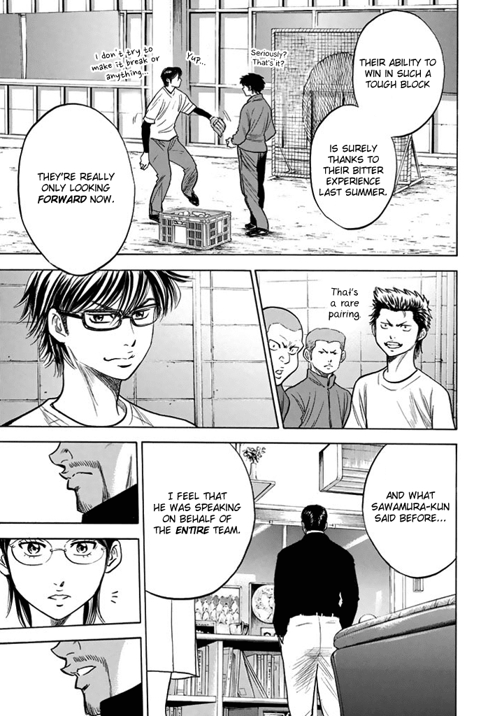 Diamond no Ace 327 The Team's Circumstances