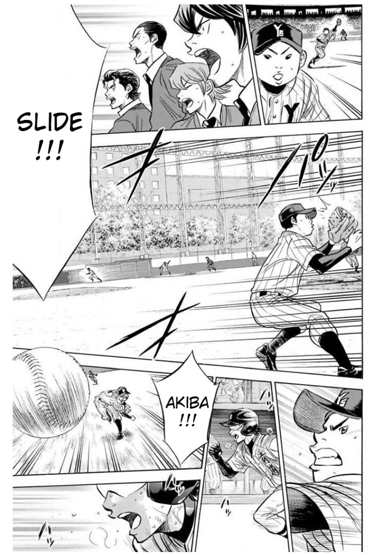 Diamond no Ace 406 Shortstop's Head