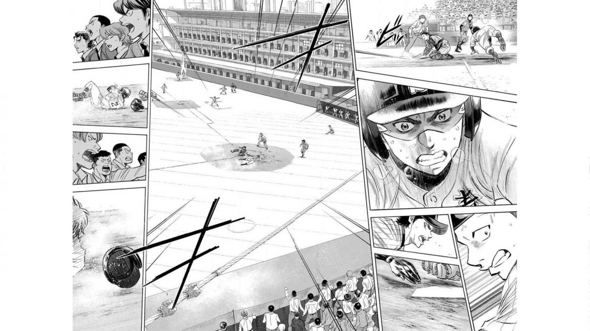 Diamond no Ace 406 Shortstop's Head