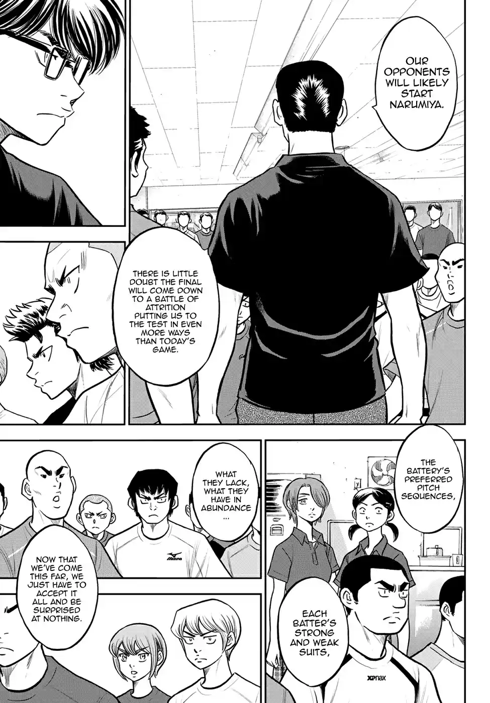 Diamond no Ace: Act II 255 The Gossiped Truths