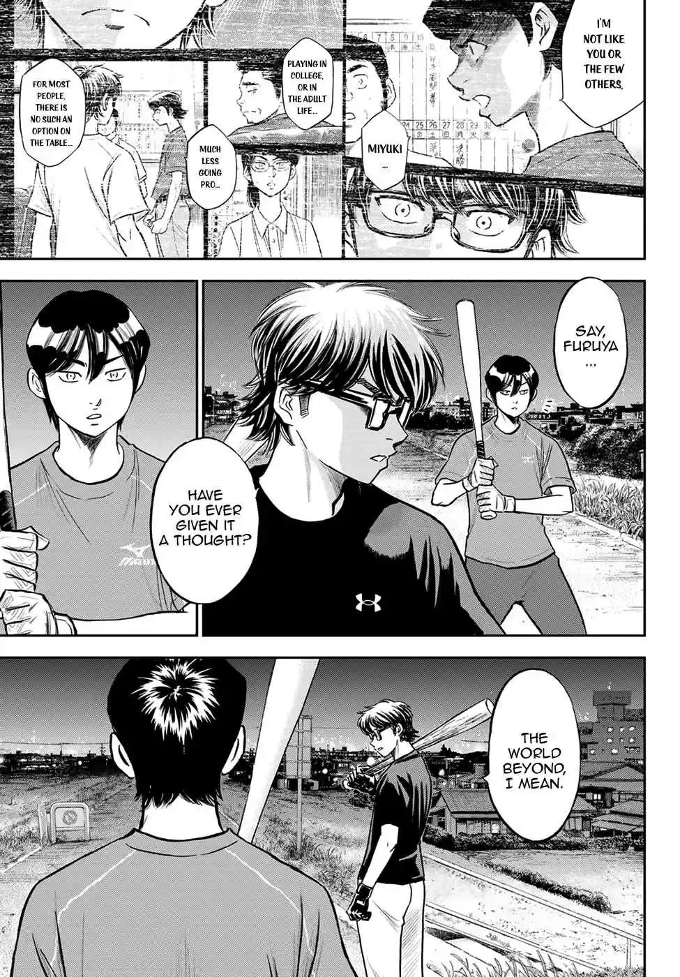 Diamond no Ace: Act II 255 The Gossiped Truths