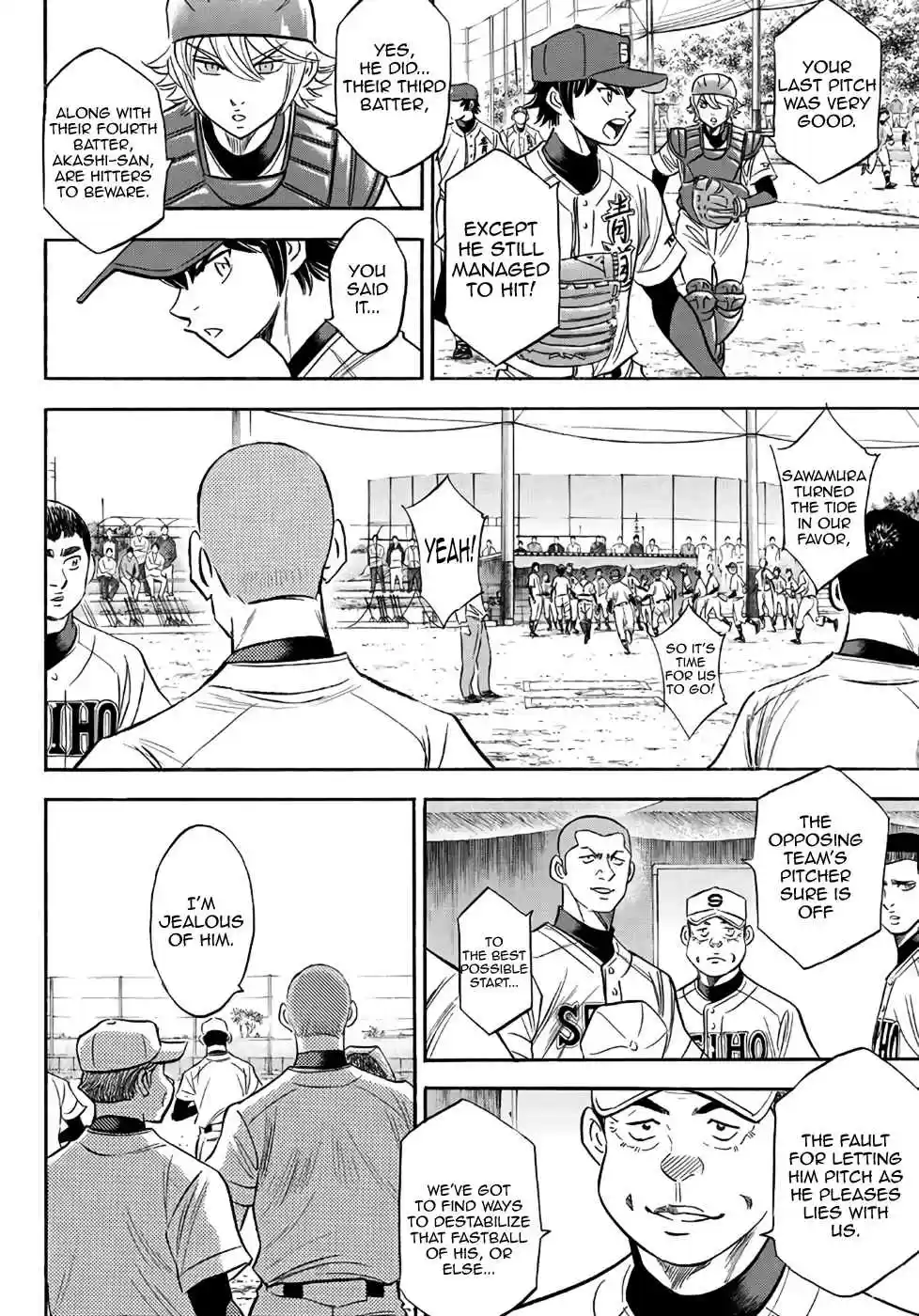 Diamond no Ace Act II Ch. 122 The Super First Year