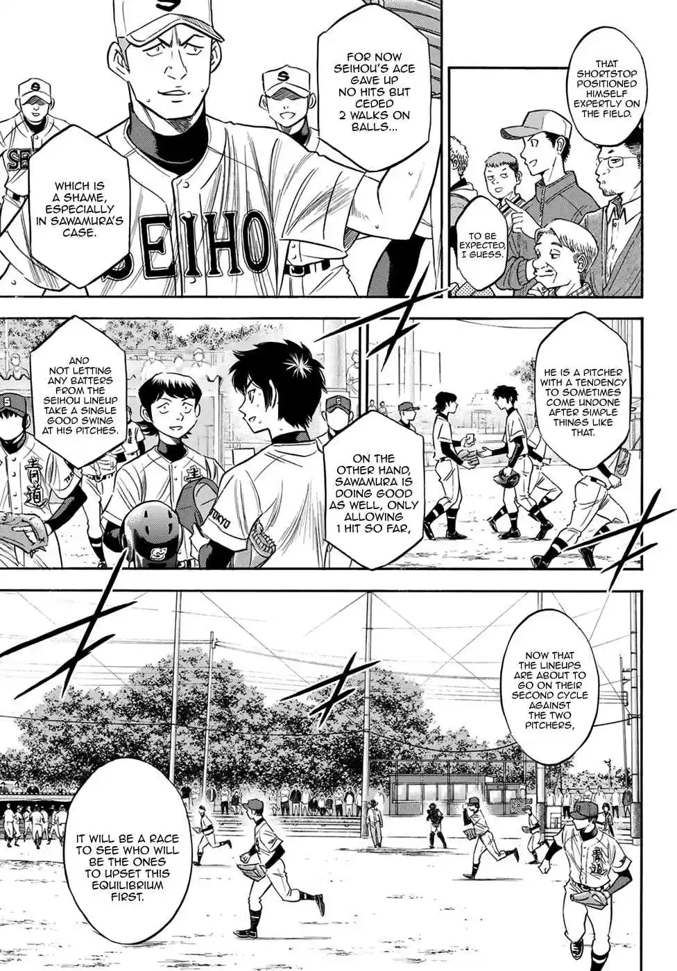 Diamond no Ace Act II Ch. 123 Sign Exchange