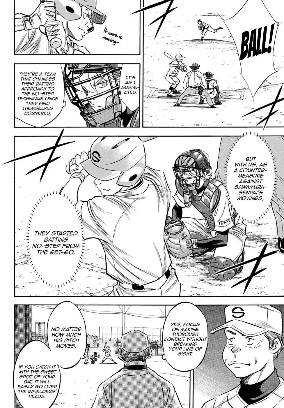 Diamond no Ace Act II Ch. 123 Sign Exchange
