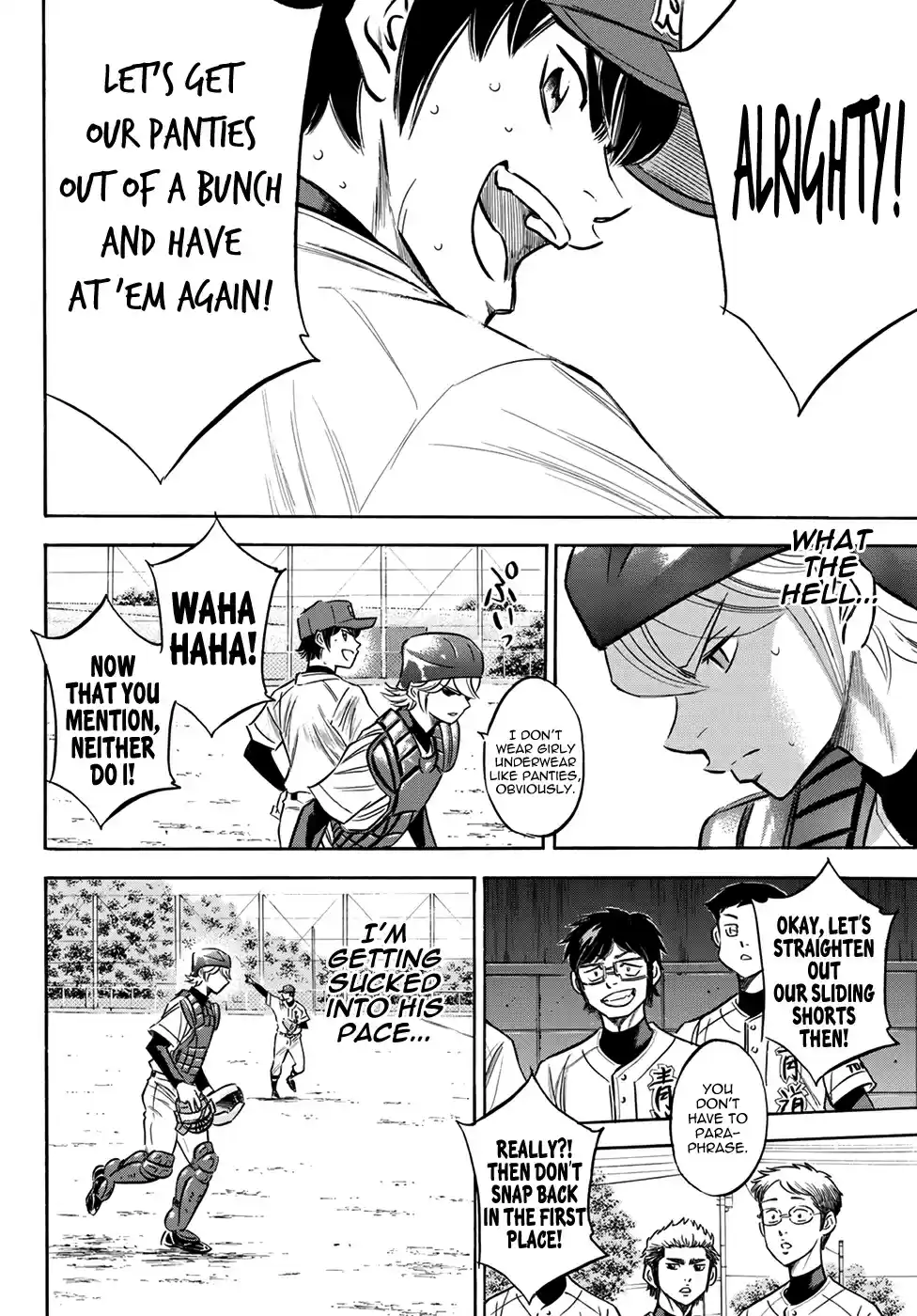 Diamond no Ace Act II Ch. 126 A Gaping Hole