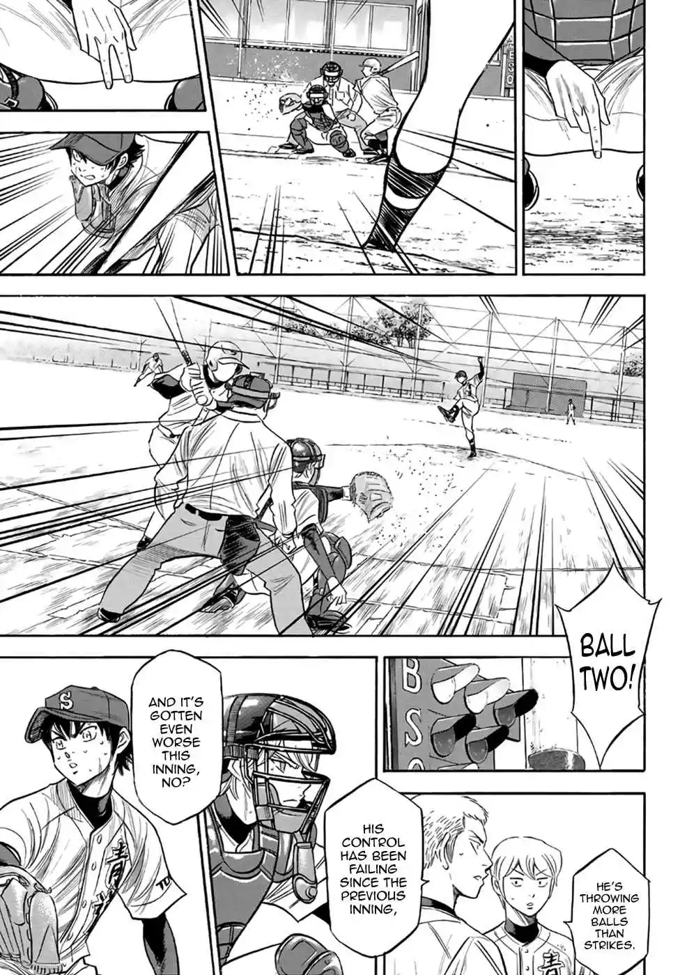 Diamond no Ace Act II Ch. 127 In the Same Boat