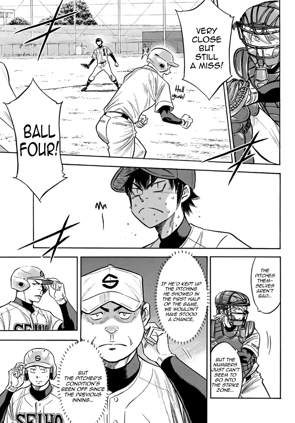 Diamond no Ace Act II Ch. 127 In the Same Boat
