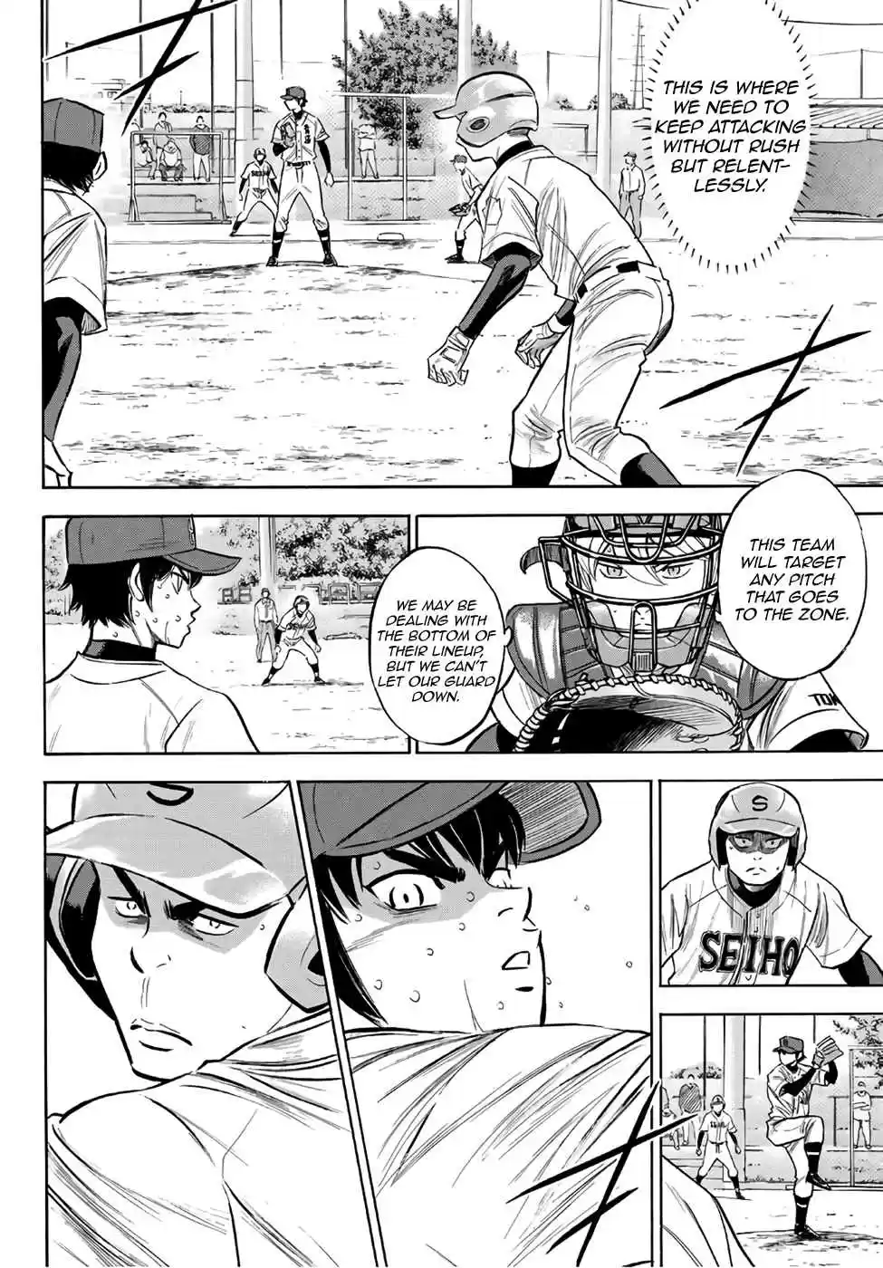 Diamond no Ace Act II Ch. 127 In the Same Boat