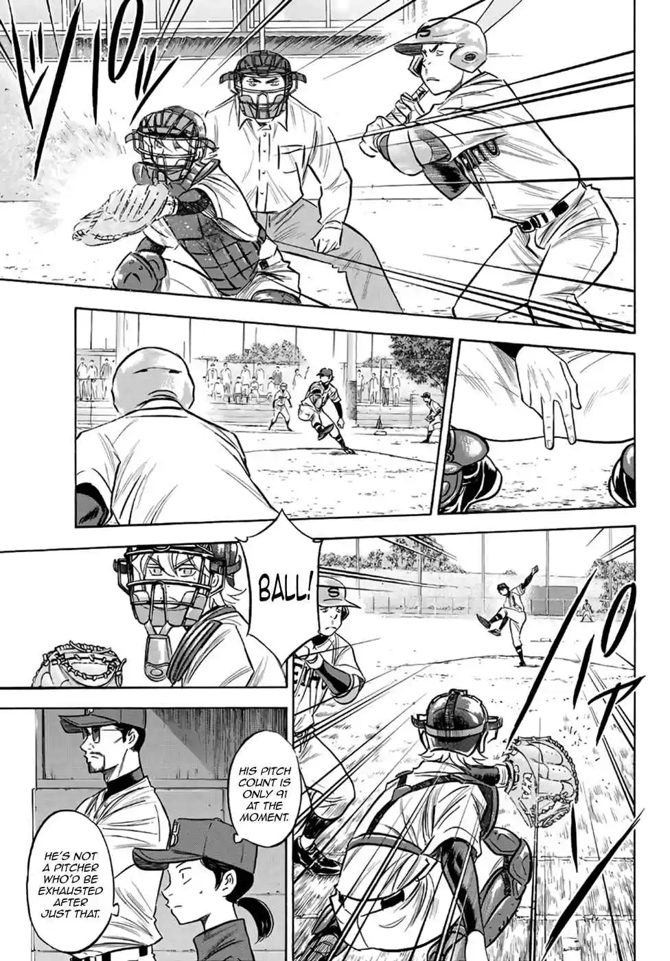 Diamond no Ace Act II Ch. 127 In the Same Boat