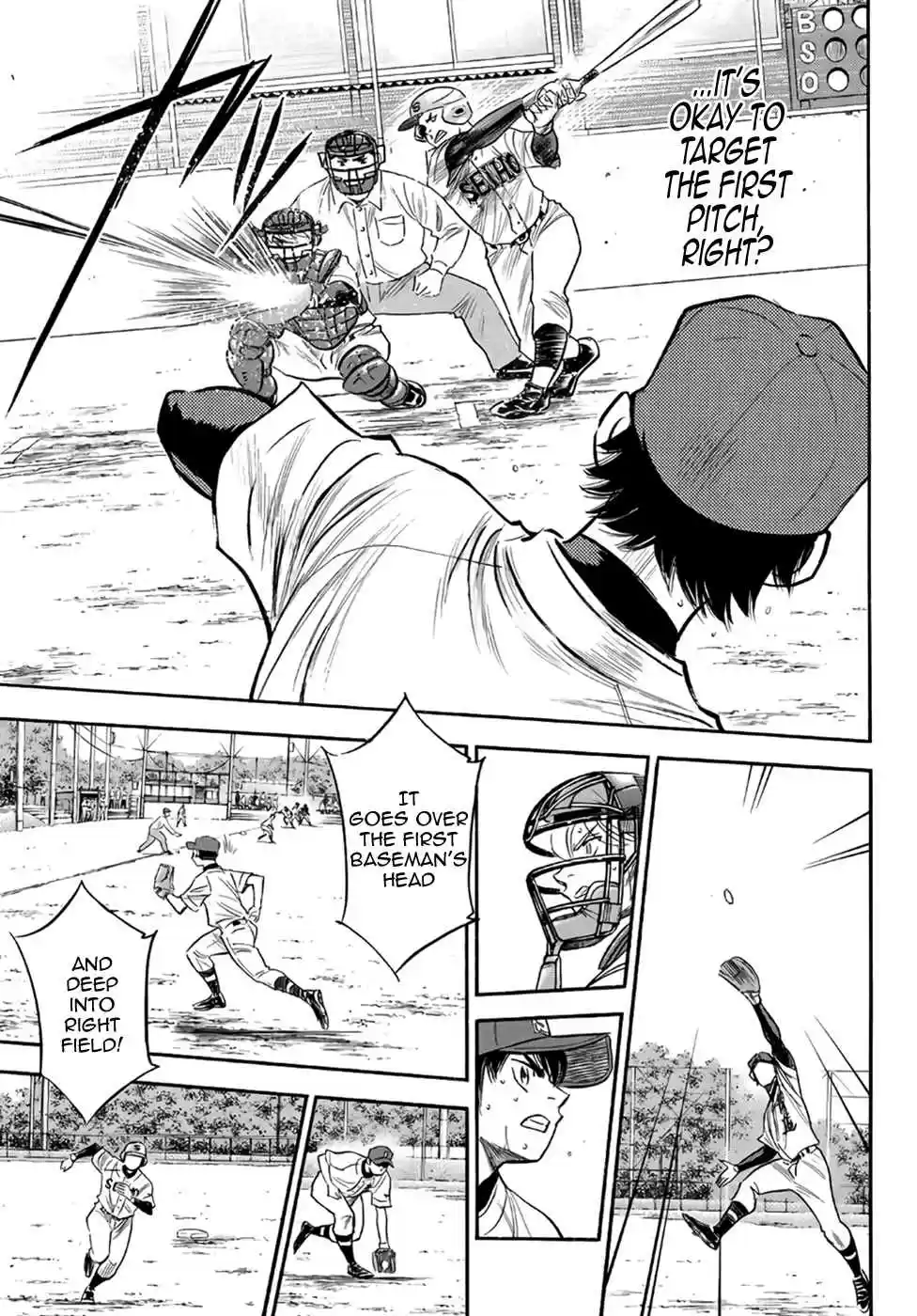 Diamond no Ace Act II Ch. 127 In the Same Boat