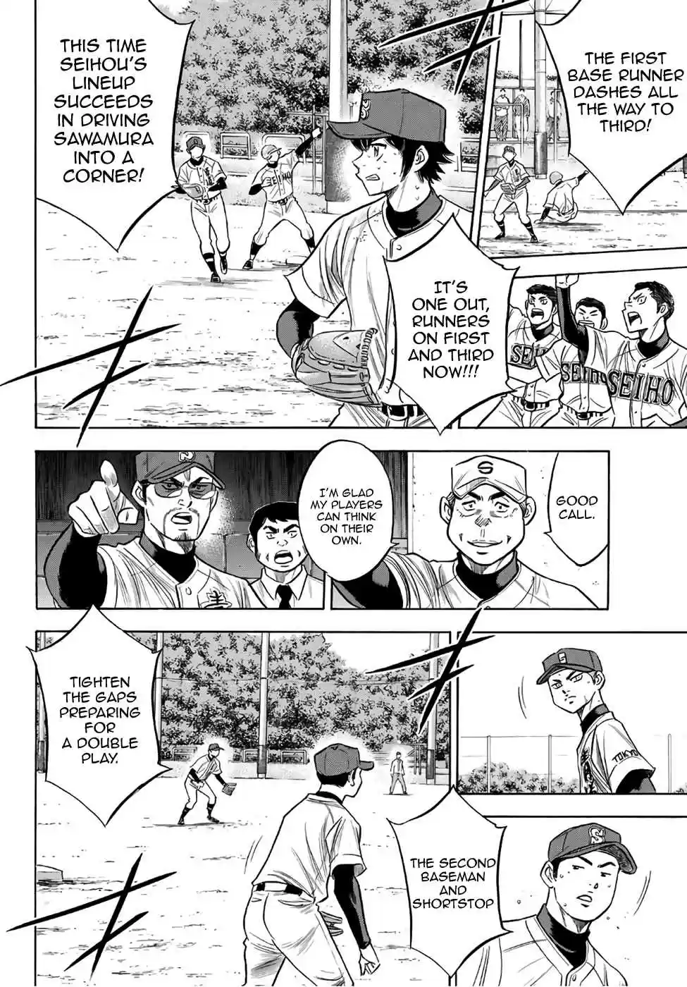 Diamond no Ace Act II Ch. 127 In the Same Boat