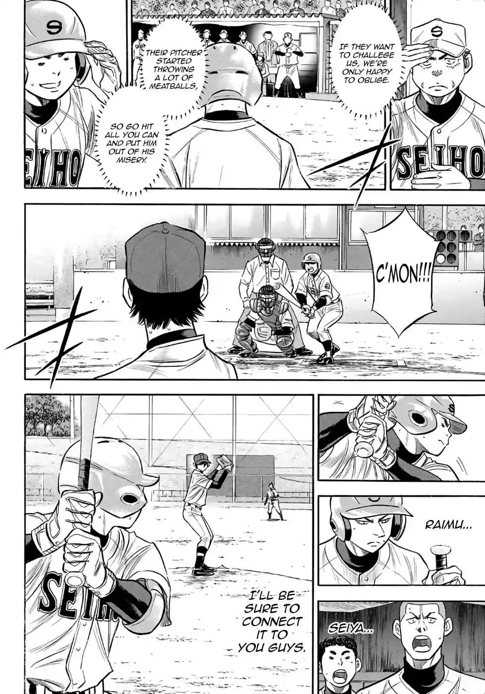 Diamond no Ace Act II Ch. 128 Strike Back