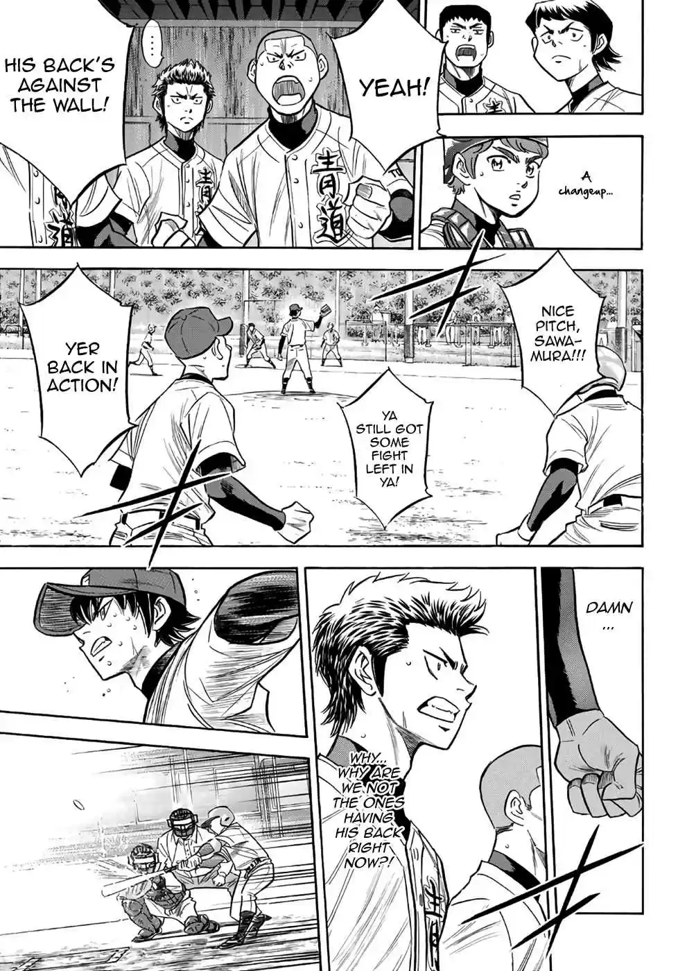 Diamond no Ace Act II Ch. 128 Strike Back