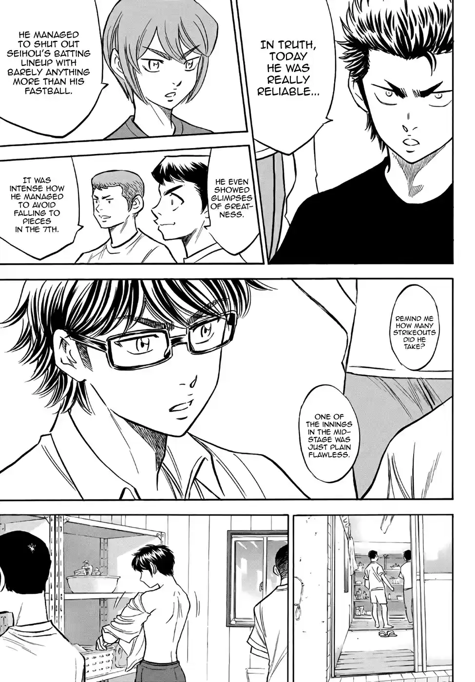 Diamond no Ace Act II Ch. 130 Trap