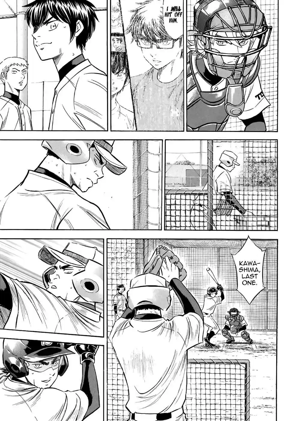 Diamond no Ace Act II Ch. 132 Borderline