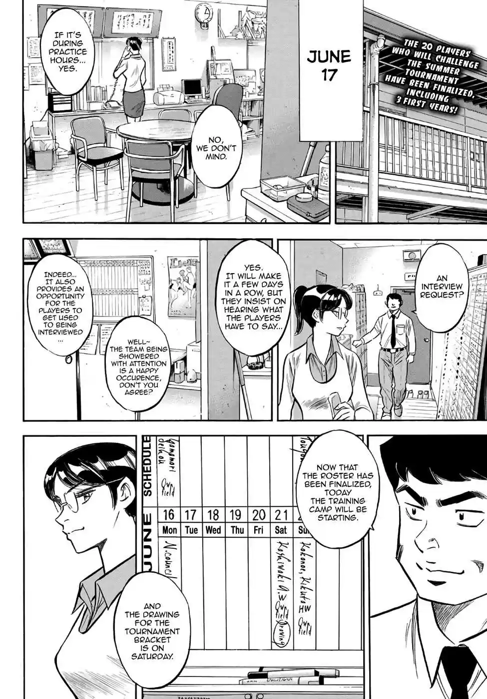 Diamond no Ace Act II Ch. 134