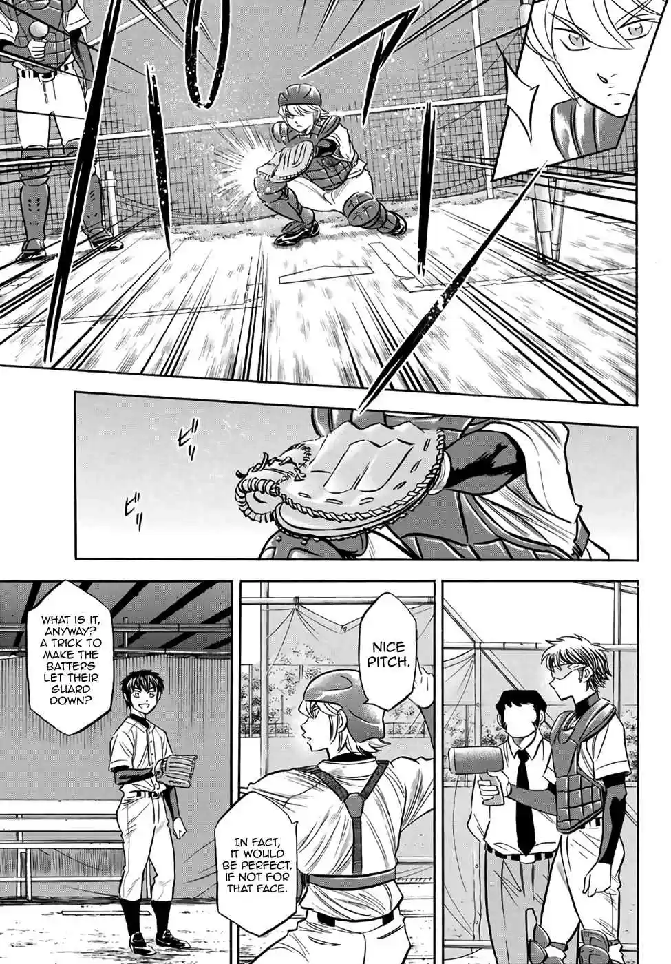 Diamond no Ace Act II Ch. 135 Rabbit vs Turtle