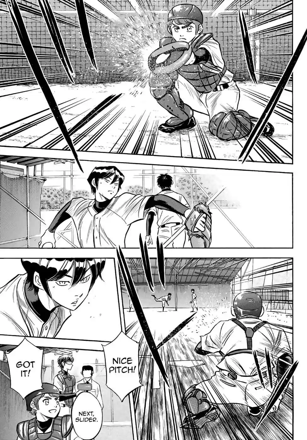 Diamond no Ace Act II Ch. 135 Rabbit vs Turtle