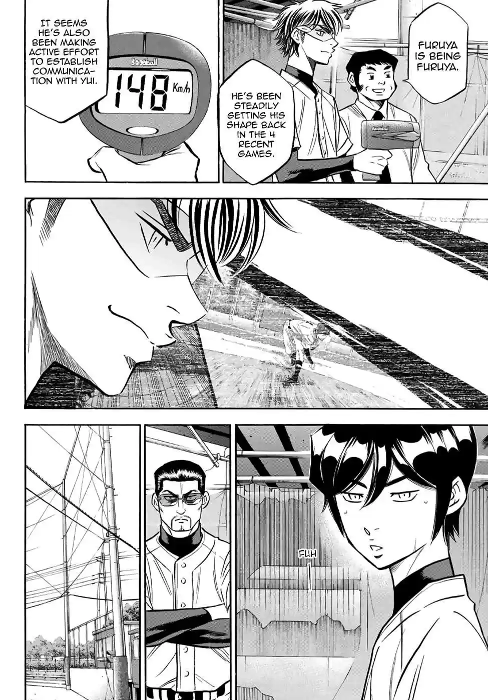 Diamond no Ace Act II Ch. 135 Rabbit vs Turtle