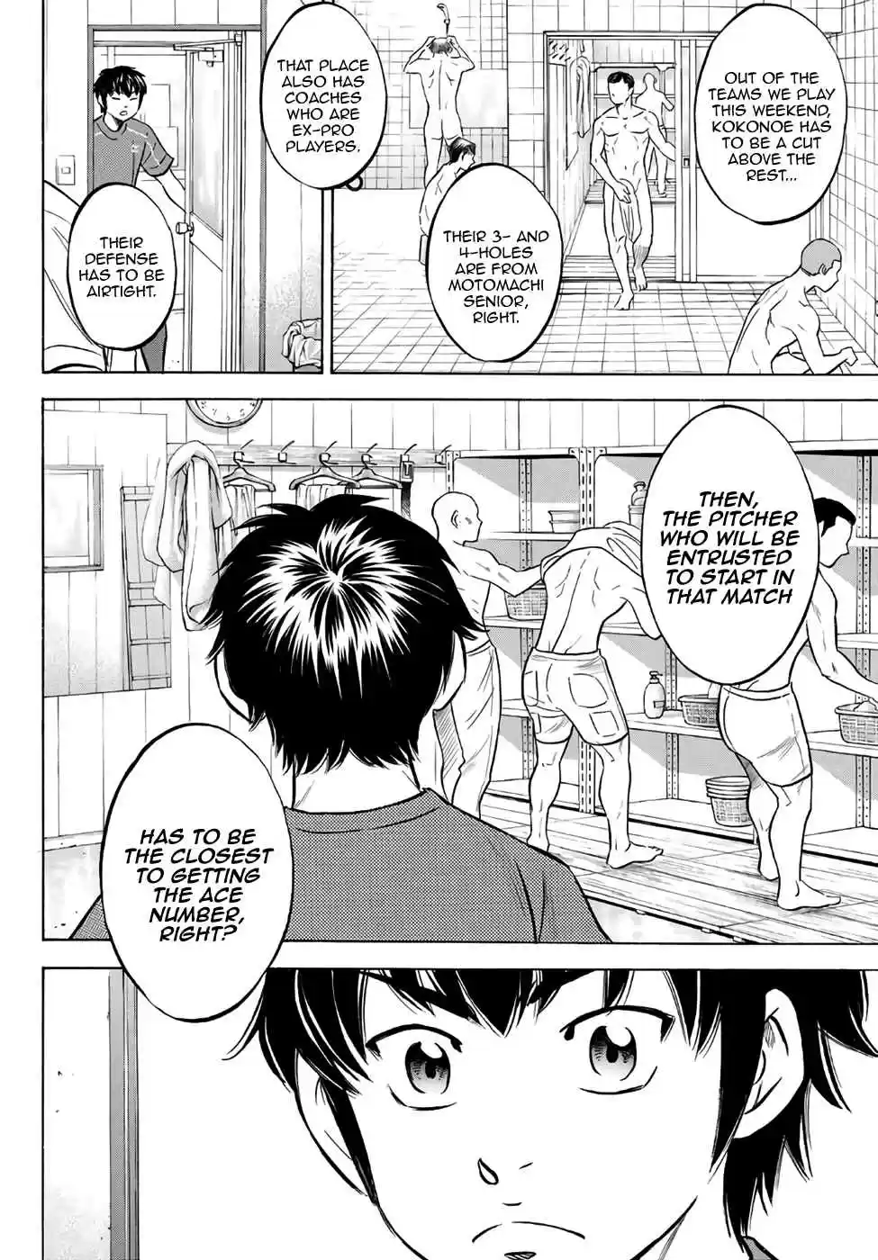 Diamond no Ace Act II Ch. 135 Rabbit vs Turtle