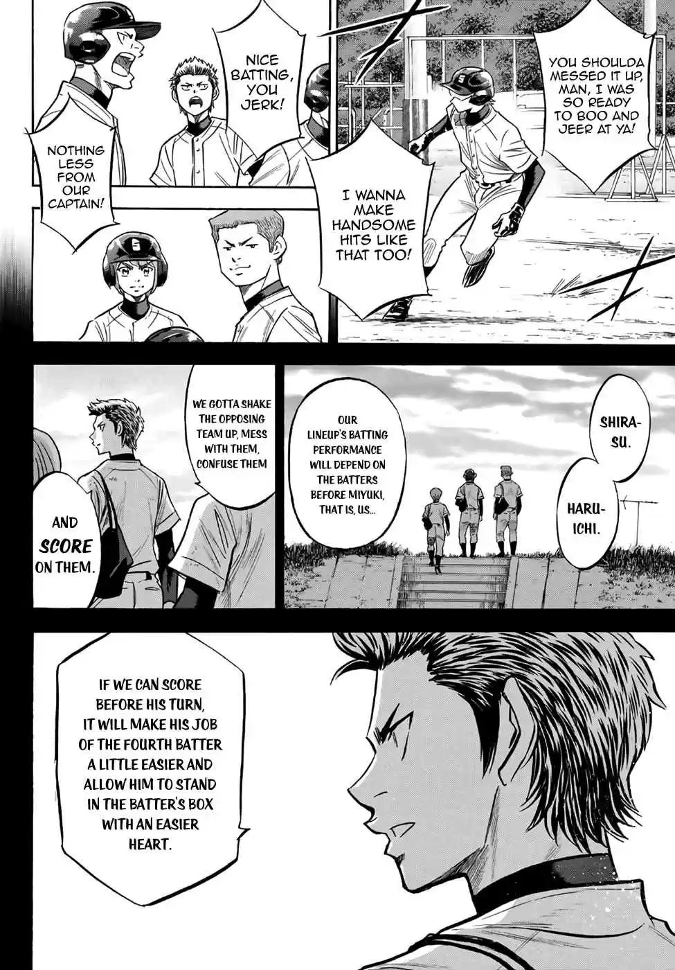 Diamond no Ace Act II Ch. 137 Path