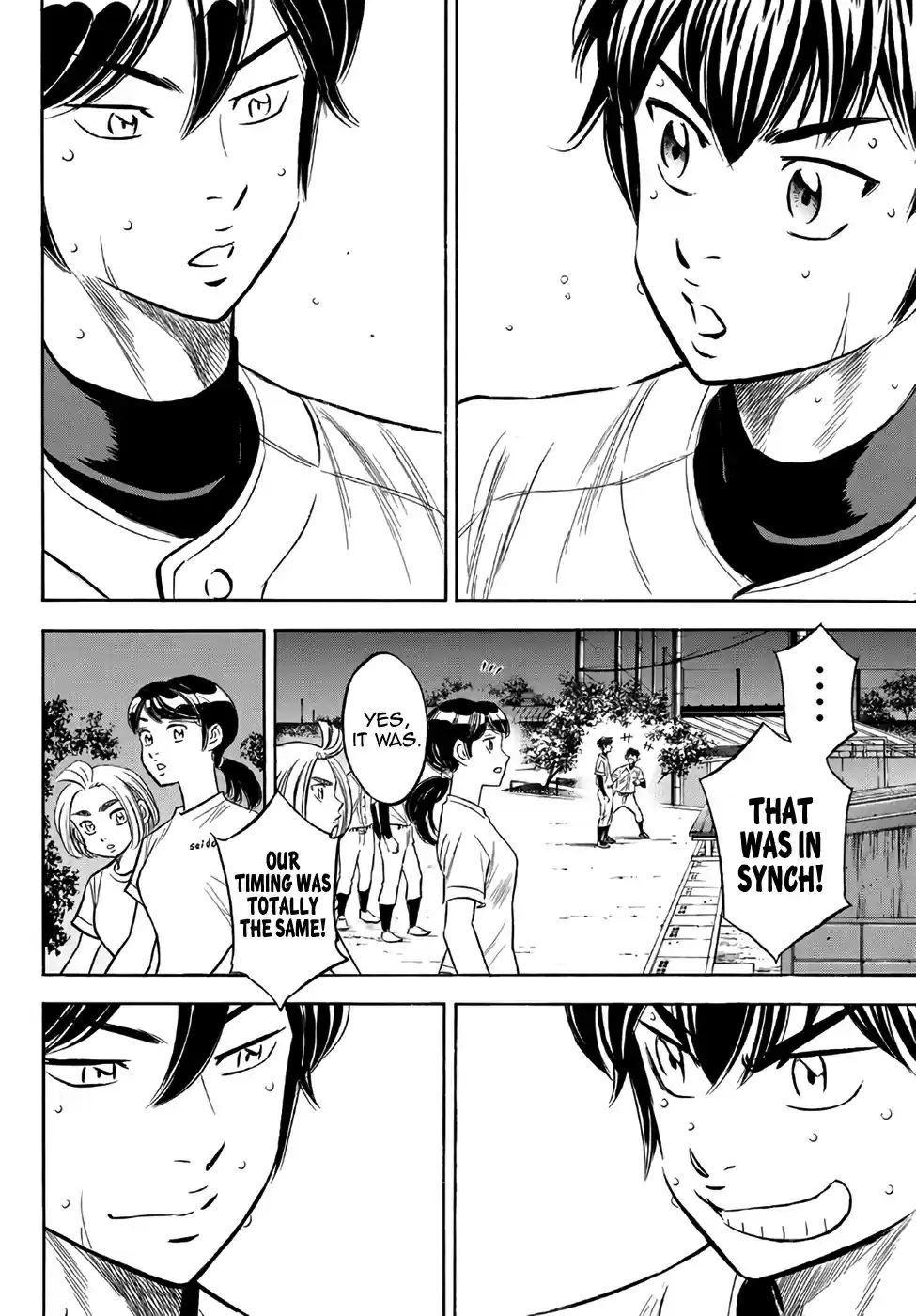 Diamond no Ace Act II Ch. 138 Set Sail