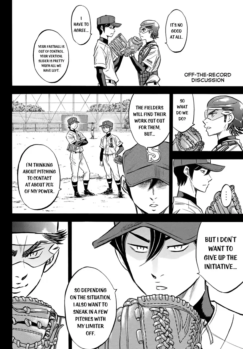 Diamond no Ace Act II Ch. 139 Pyramid