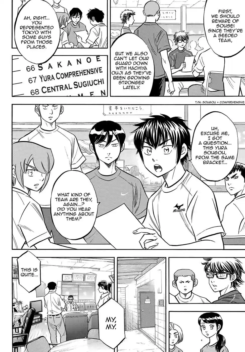 Diamond no Ace Act II Ch. 139 Pyramid