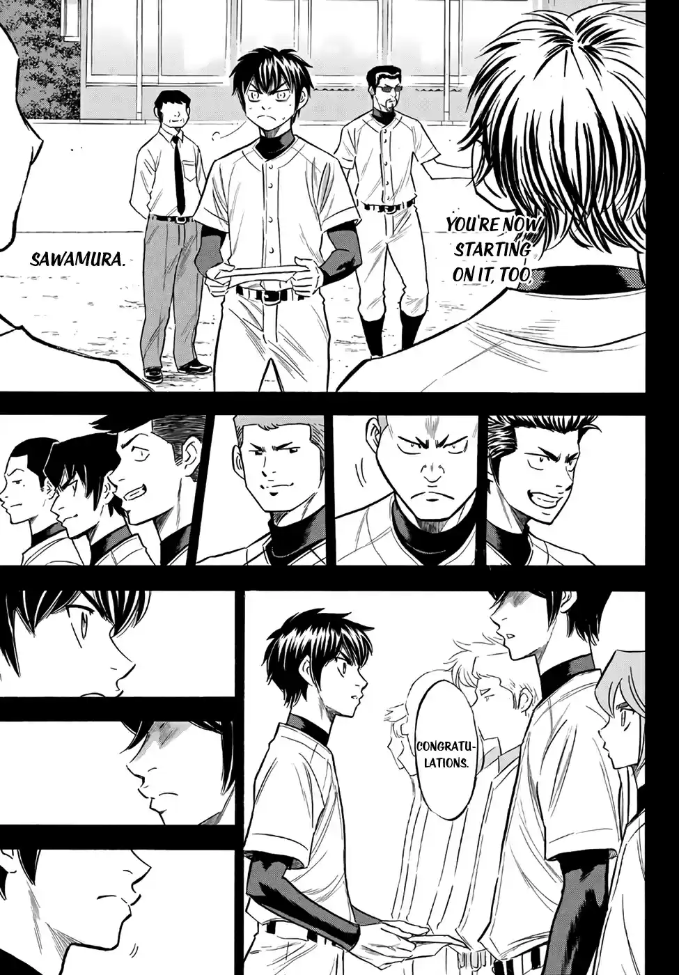 Diamond no Ace Act II Ch. 142 No Pain No Gain