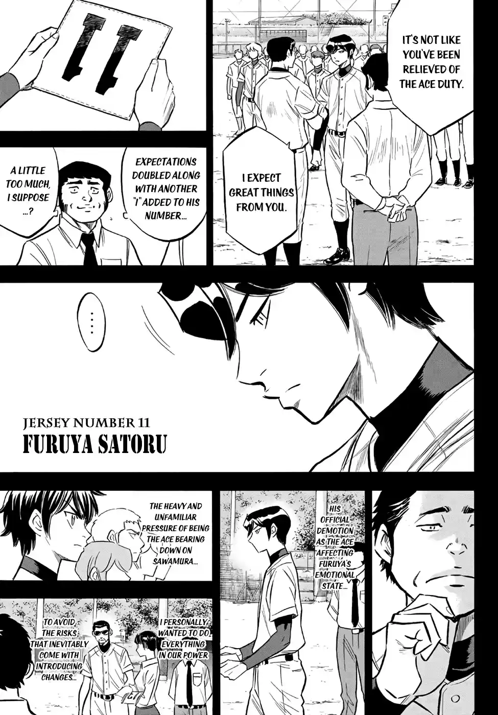 Diamond no Ace Act II Ch. 142 No Pain No Gain