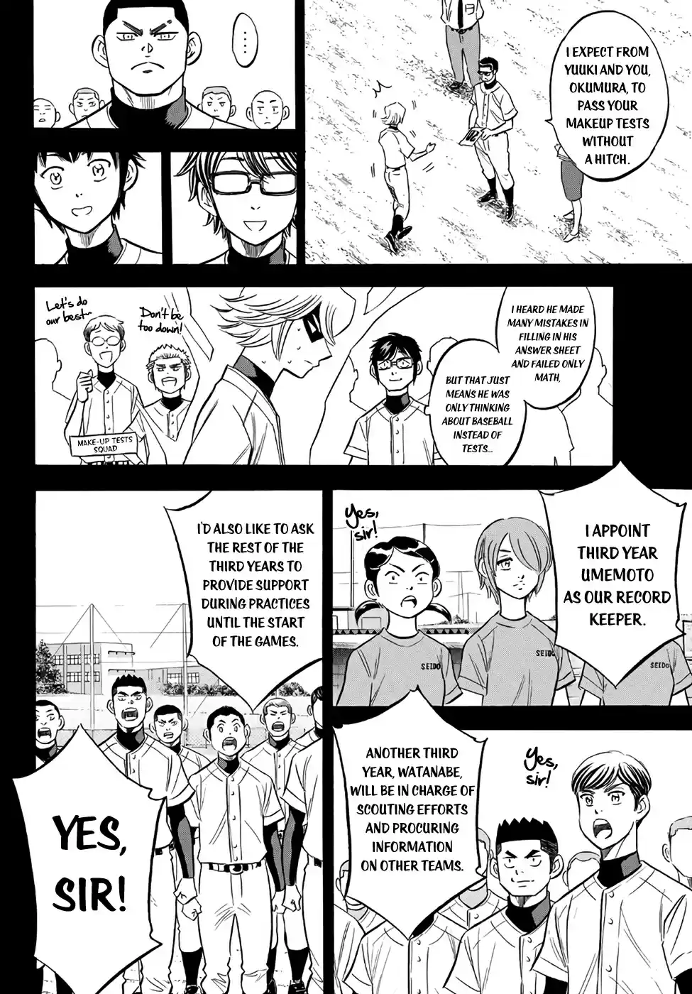 Diamond no Ace Act II Ch. 142 No Pain No Gain