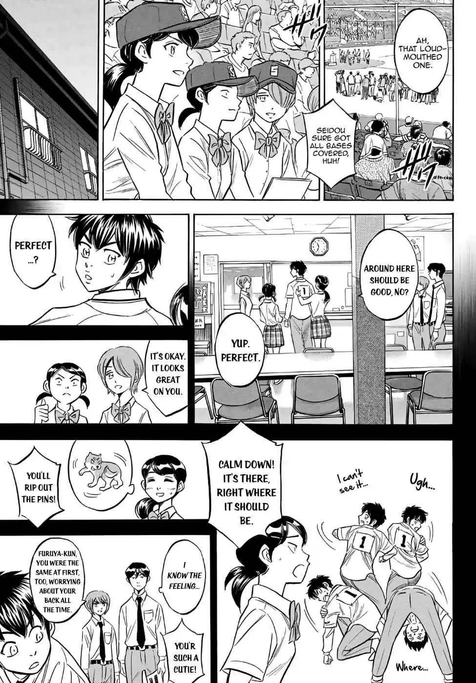 Diamond no Ace Act II Ch. 142 No Pain No Gain