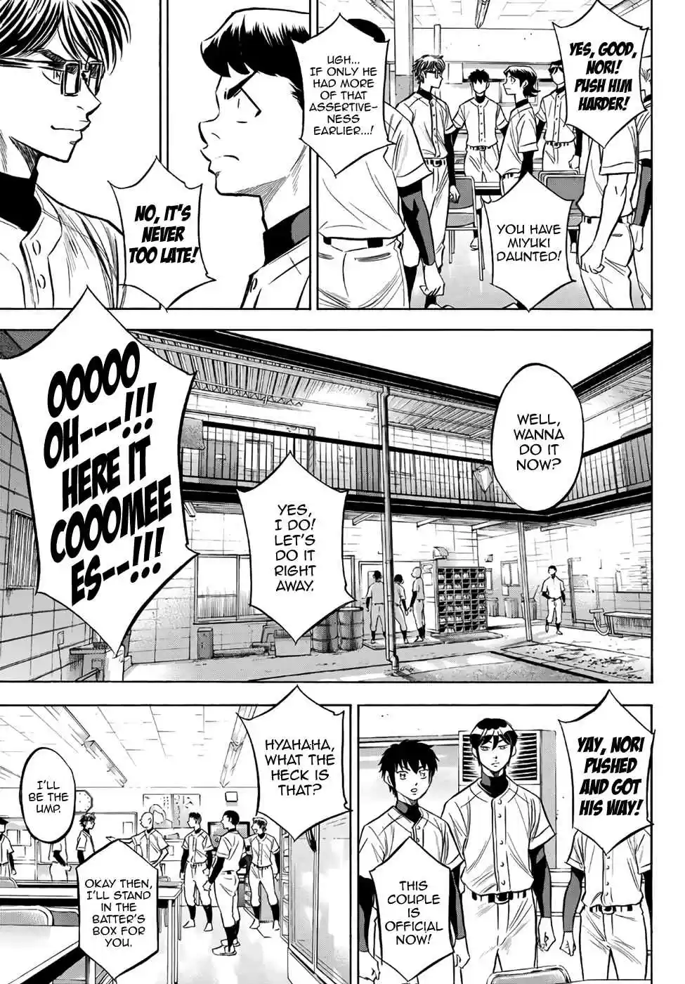 Diamond no Ace Act II Ch. 143 Greetings